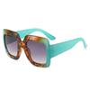  Oversized Square Women Colorful Sunglasses Fashion Gradient Leopard Female Shades UV400 Men Outdoor Sports Sun Glasses
