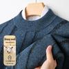 Men's 100% Pure Wool Crew Neck Sweater
