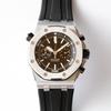 Aijia Bi AP15710 Royal Oak Offshore Кварцевые Мужские Спортивные Часы с Резиновым Ремешком