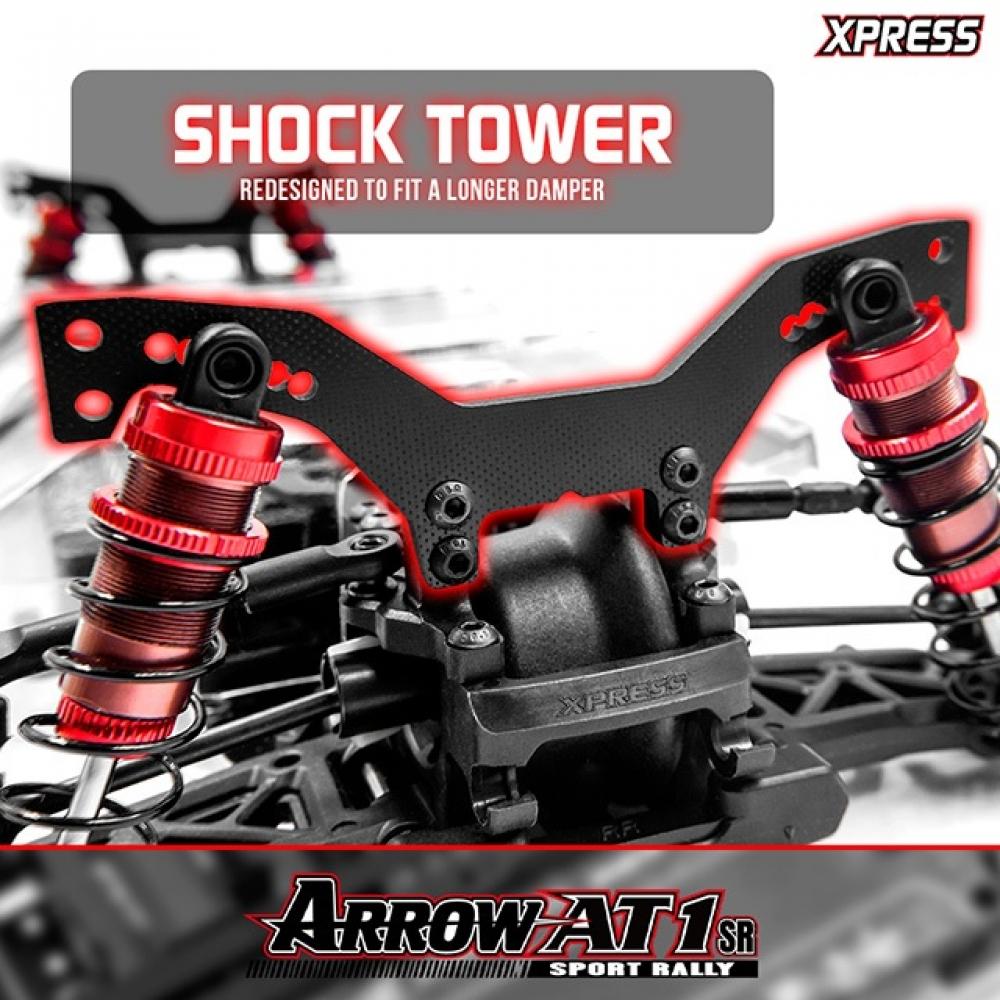Xpress Arrow Sport Rally Car Kit 1 10 Shaft Drive At1sr