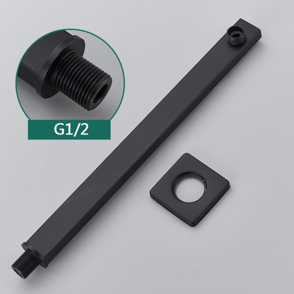 Фиксированный душевой кронштейн 40 см G1/2 Стержни для душевой лейки Прочный адаптер для душевой лейки для ванны Фурнитура для ванной комнаты