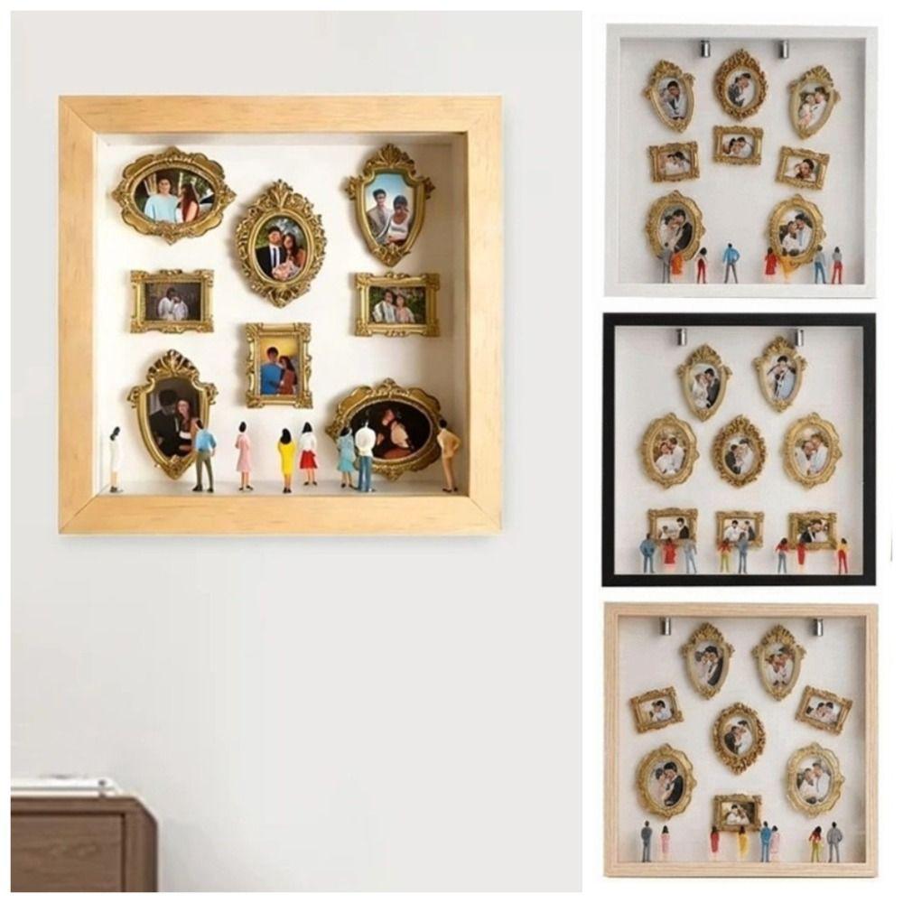 Creative Memory Preservation Shadow Box DIY Miniature Photo Frame  Valentine's Day Gift