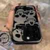 Gothic Skull Graffiti Pattern Design Protective Cover for iPhone 17 16 15 14 13 12 11 16E Series Pro Max Plus