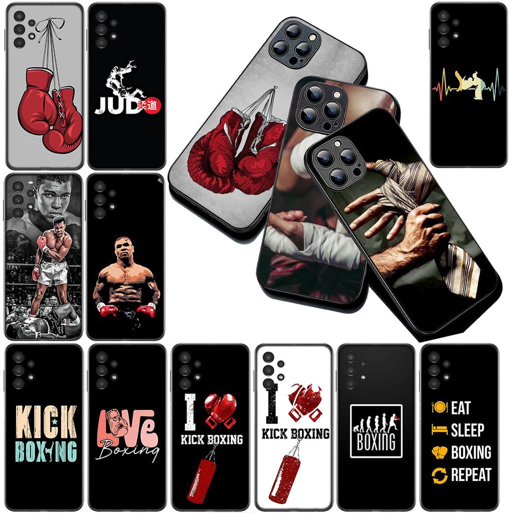 Чехол для OPPO A80 A18 A16 A40 A17 A15 A38 A78 A79 A54 A57 A12 A60 4G 5G Корпус Чехол для телефона Сильные Боксерские перчатки Кикбоксинг Дзюдо