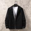 Autumn New Jacket Men's Washable Solid Color Handsome Men's Jacket Casual Trendy Top Korean