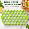 37-Cell Honeycomb Silicone Ice Tray with Lid, 4 Color Options