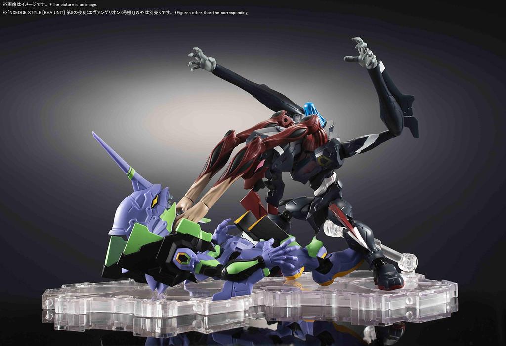 TAMASHII NATIONS NXEDGE STYLE Neon Genesis Evangelion 9th Angel Unit 100 мм окрашенная подвижная фигурка [EVA UNIT] (Евангелион 3) приблизительно. ПВХ и АБС