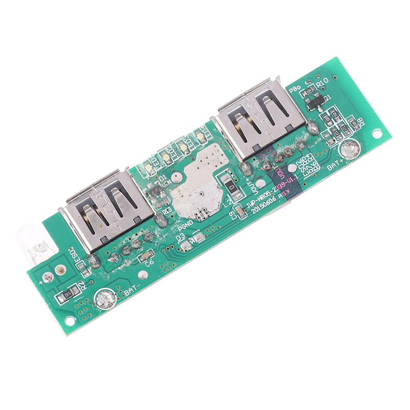 Материнская плата с двойным USB 5 В для мобильного питания Edp2339, основное управление телефоном, внешний аккумулятор, печатная плата со светодиодной подсветкой, аксессуары «сделай сам»