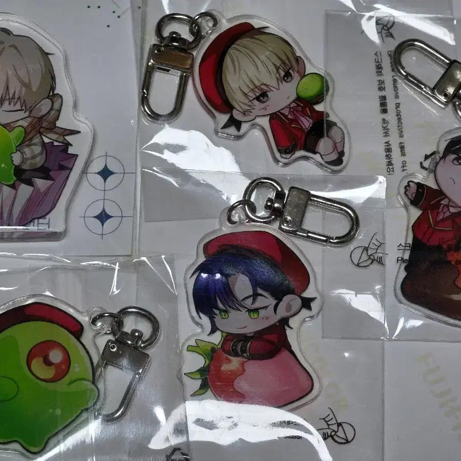 Lee Chak-heon, Lemming, Kim Ki-ryeo, Jeong Ha-sung, Kang Chang-ho, Valentine's Day Acrylic Keyrings, Corotto Set