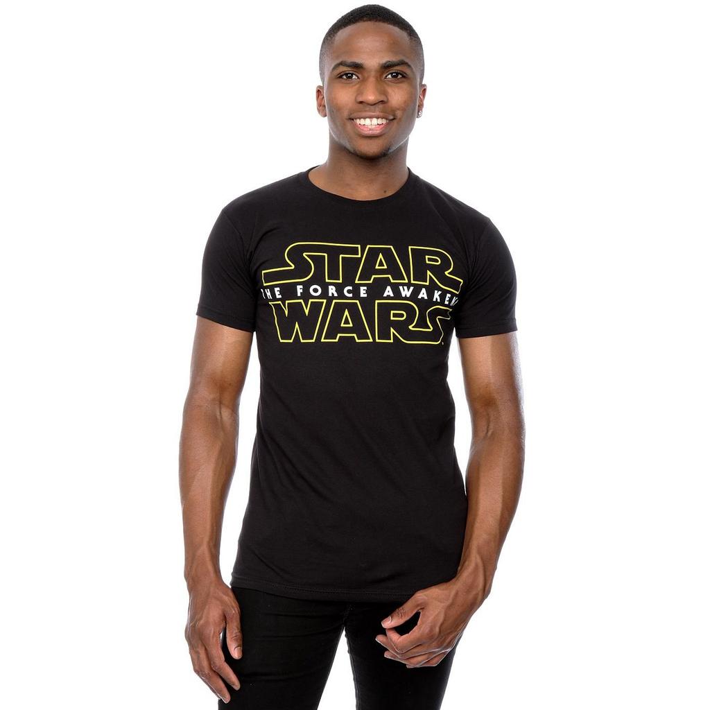 Star Wars Mens Force Awakens Logo T-Shirt