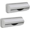 2 PCS Trash Bag Dispenser Roll Holder Bottom of Can, Adhesive Wall Mount Kitchen Garbage Bag Organizer and Storage Under Sink ide Trashcan Cabinet