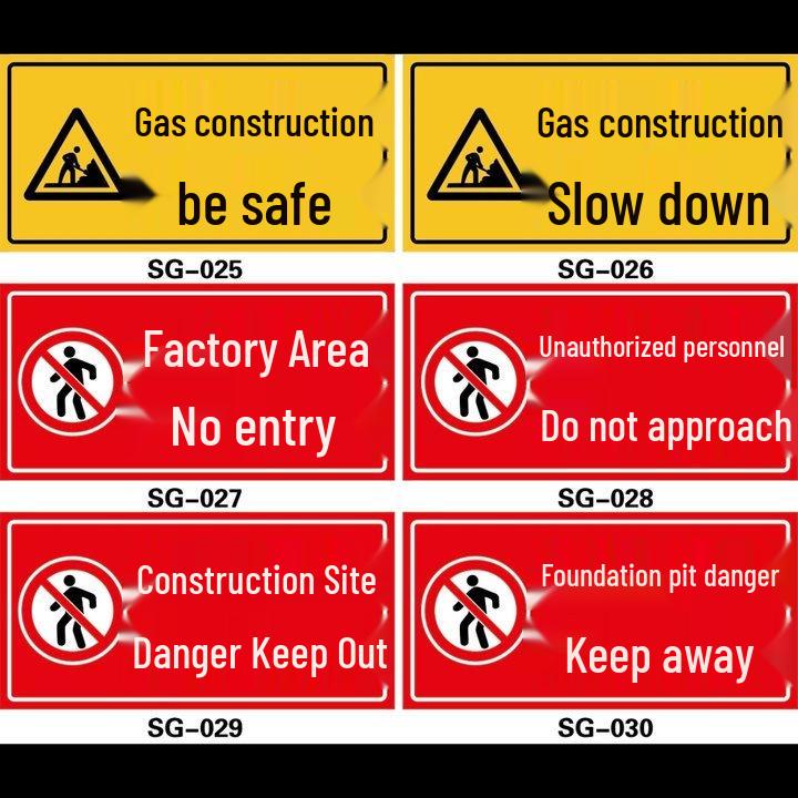 Индивидуальный светоотражающий знак для строительства и безопасности дорожного движения