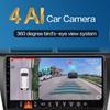 Car AHD 3.5D 360 Degree Camera System Driving Panorama Bird View Parking Front Rear Side DVR Kit For Toyota Prado 2012-2020
