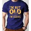 New Summer Men's Fashion T-shirt Personality Versatile Printed Men's T-shirt Top