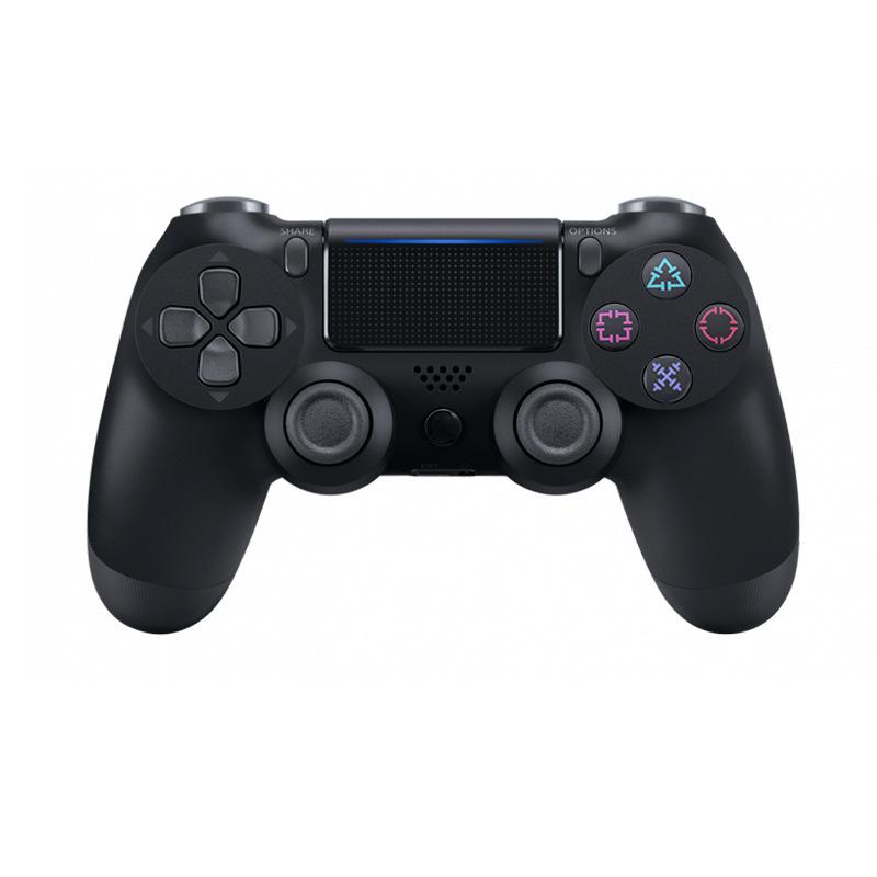 Wireless Bluetooth Controller for PS4, Dual Motors Dual Vibration Gamepad Compatible with PS4