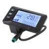 Electric Bike LCD Display Control Panel Bicycle Speedometer Electric Scooter LCD Panel with 5 Pin Connector for