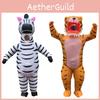 Hilarious Tiger Zebra Inflatable Costume For Adults Perfect For Halloween Parties