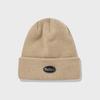 FALLETT Вязаная шапка-бини с нашивкой Масло