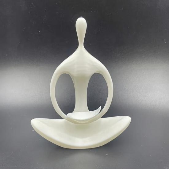 Минималистичное дзен-скульптурное украшение в виде гуманоида Yousheng, 3D-печатная абстрактная фигурка с гладкой поверхностью и деликатной текстурой, Компактное украшение для дома