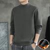 Men's Sweatshirt Winter Thickened Warm Large Size Round Neck Long Sleeve Loose Casual Pullover Sweatshirt