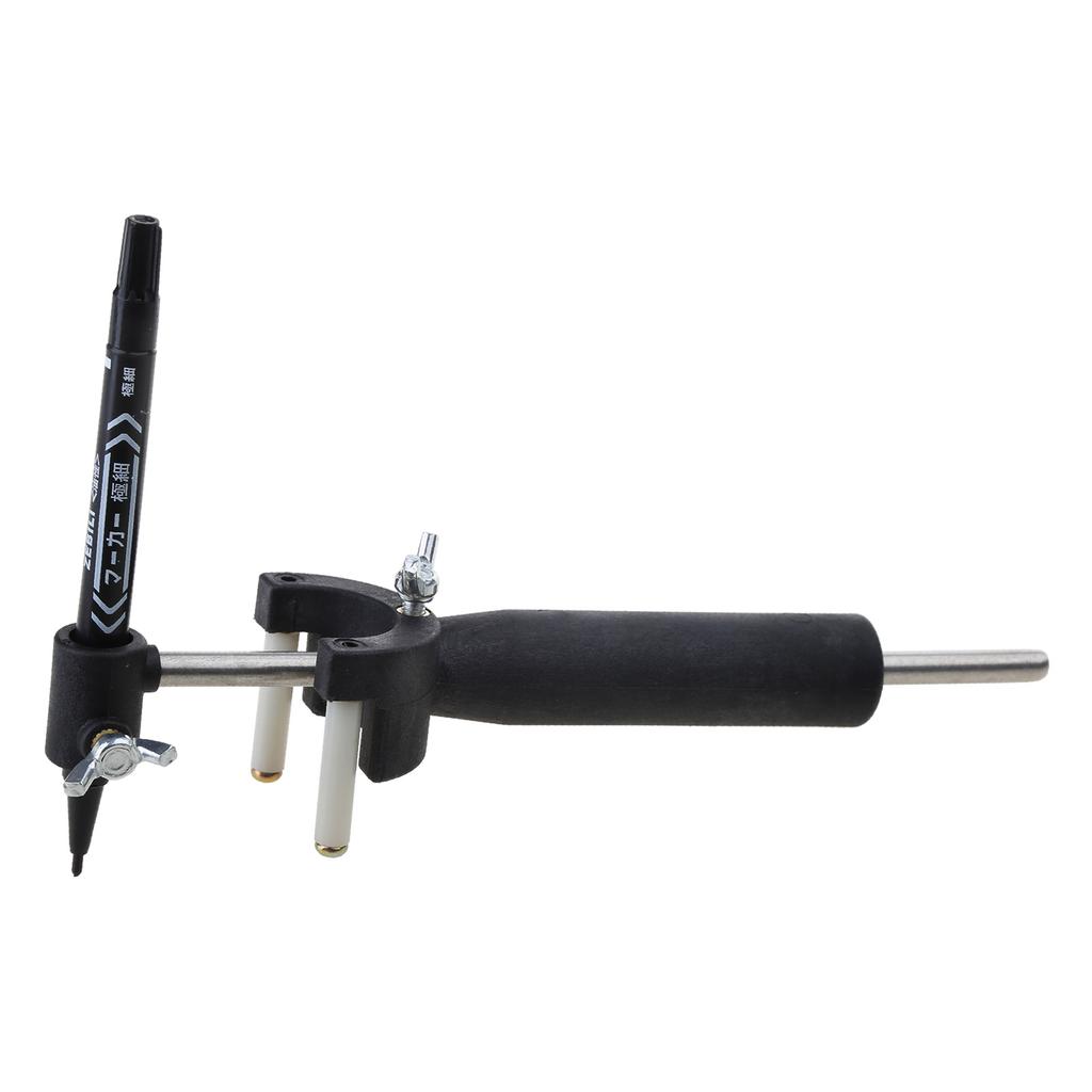 Upgraded Car Wheel Eyebrow Parallel Scriber Sheet Metal Dent Repair Tool Steel Material 0-20cm Automotive Repair Tool