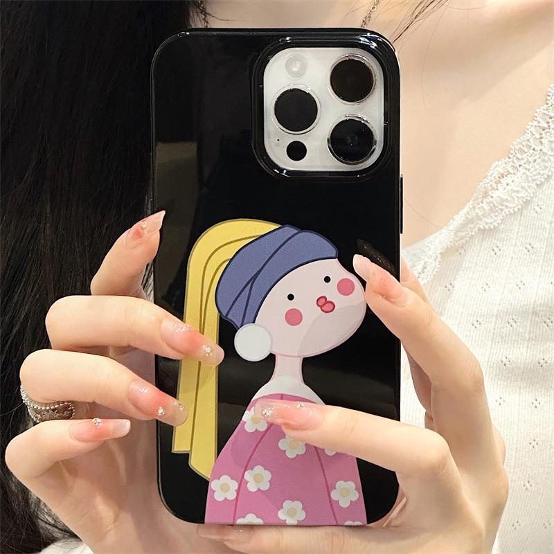 Чехол Zhitai Cartoon Jelly для iPhone 12/13/14Pro/15 Pro Max — симпатичный и совместимый с моделями Apple 16, 78
