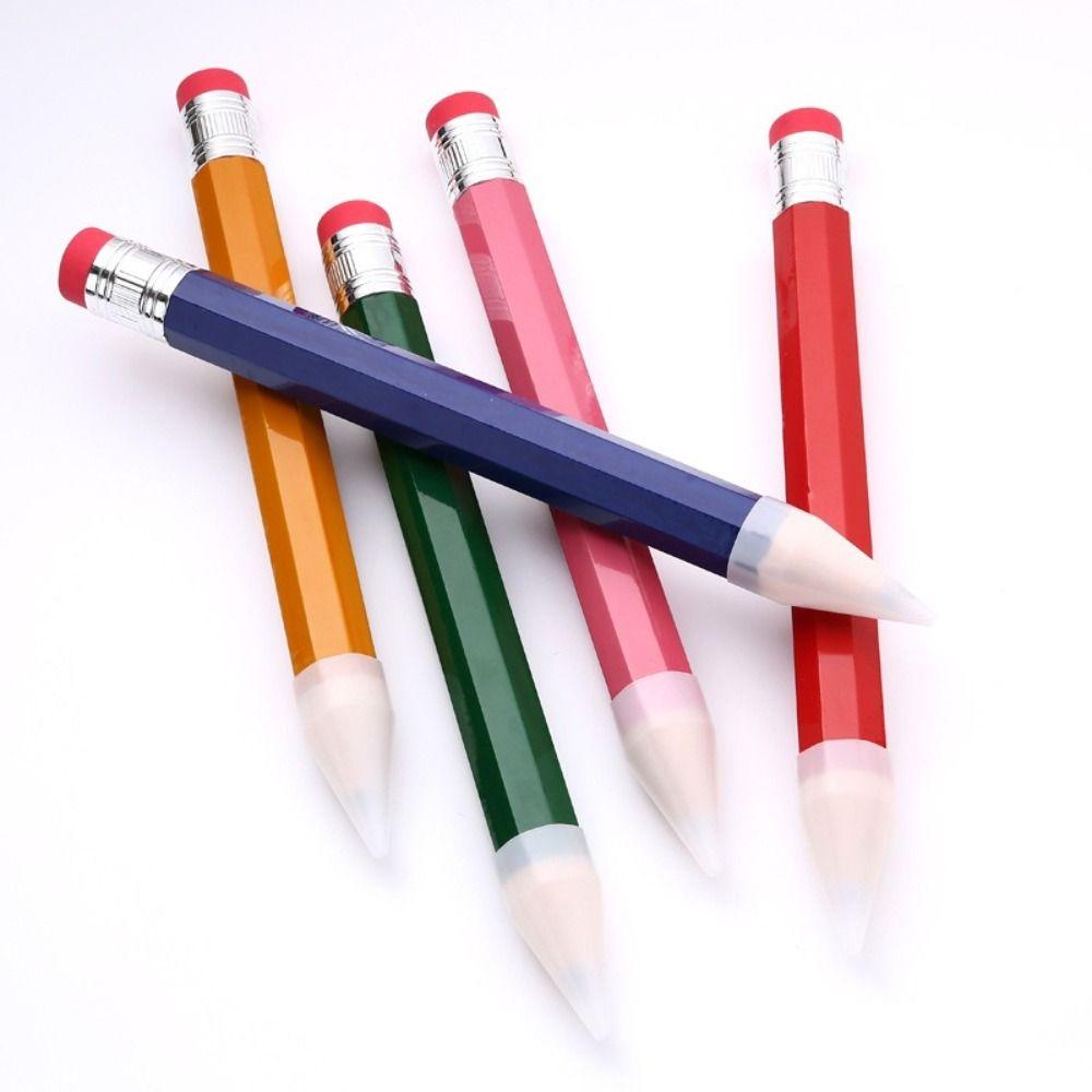 18/34/39CM Big Pencil Wooden Large Wood Pencil Fun Gift Stationery Pencil  School Office