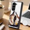 Чехол «Горный пейзаж» для Samsung Galaxy Z Fold 8 Ultra 7 6 5 Fold8 Fold7 Fold6 Роскошная кожаная накладка Жесткая складная крышка для телефона