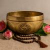 Tibetan Singing Bowl 16cm 7 Chakra Engraved