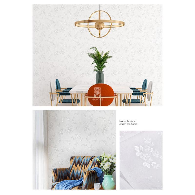 Однотонные самоклеящиеся простые винтажные ретро-печатные обои для спальни, гостиной, украшения, водонепроницаемые обои для фона