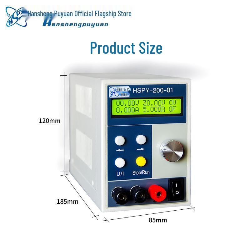 Hansheng 200V 1A Programmable High-Precision Adjustable DC Power Supply