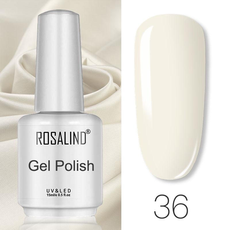 ROSALIND Гель-лак для ногтей Soak Off - 15 мл Яркий финиш с более чем 100 вариантами цветов для дизайна ногтей