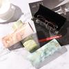 Accessories Waterproof PU Sun Glasses  Box Marble Pattern Strong Magnet Eyeglasses Case Glasses Box