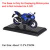 1:18 HAYABUSA GSX1000R R1 Motorcycle Toy Alloy Body Rubber Tires CBR1000RR Shock Absorption Model Car Models Boy Decorative Item