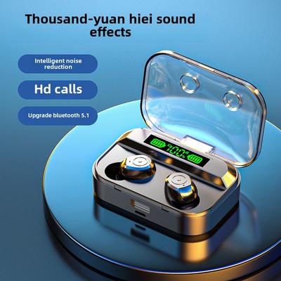 Новые Bluetooth-наушники TWS 5.1 Беспроводные спортивные стереонаушники с цифровым дисплеем