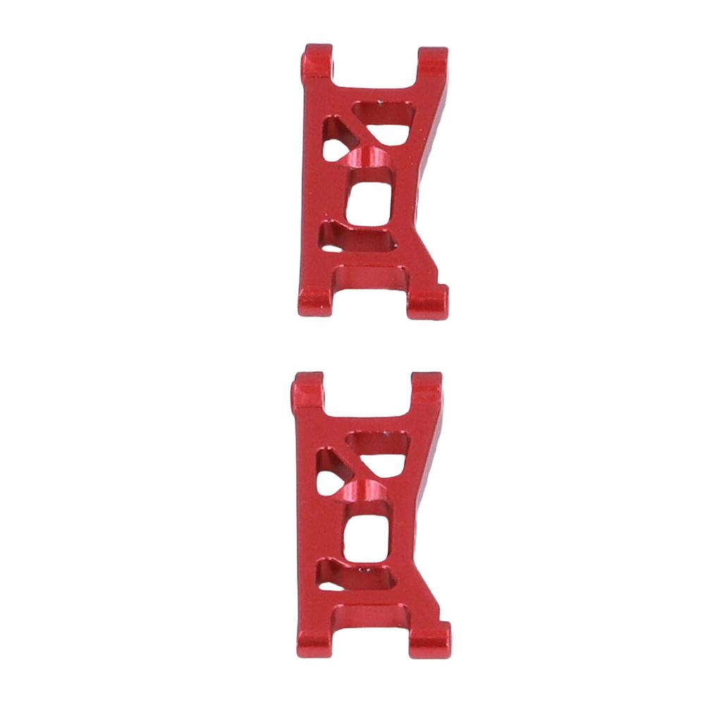 2PCS Front Lower Suspension Arms Set Alloy RC Front Lower Arm Replacement for 1 24 RC Car Upgrade Parts Red