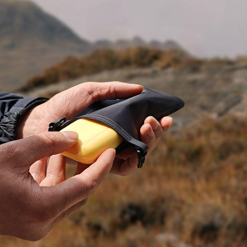 Быстросохнущий дорожный мешочек для мыла Водонепроницаемый мешочек для мыла Дорожный аксессуар Дорожный футляр для мыла Держатель для мыла