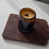 Корейское производство Jiri Mountain Natural Honey BeesWax Candle 90 г Подарочная свеча с деревянным фитилем
