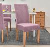 Cover Velvet Chair Light Pink Thick