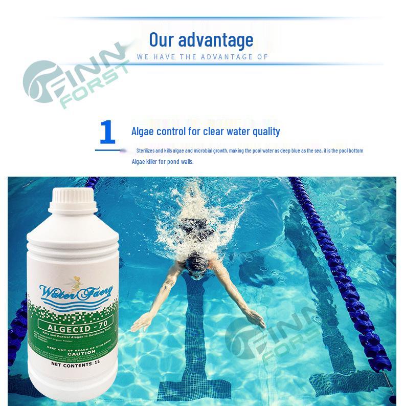 Outdoor Pool Algaecide: Landscape Water Treatment & Purifier with Quality Assurance