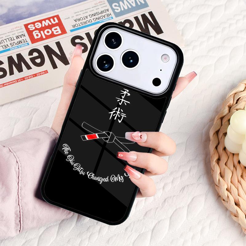 Мягкий чехол для телефона Judo Jiu Jitsu BJJ для IPhone 17 16e 15 14 13 12 11 Pro Max Air Mini Мягкая защитная крышка