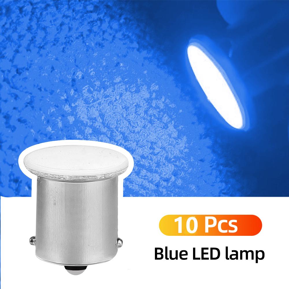 10 шт. автомобильные светодиодные фонари 1156 BA15S автомобильные светодиодные лампы 12 В/24 В автомобильные лампы заднего хода поворотные стояночные мотоциклетные стоп-сигналы освещение салона автомобиля