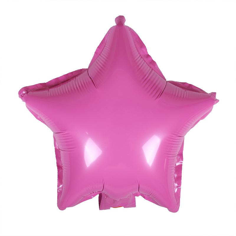 New Trending 10 Inch Star Shape Foil Balloon Colorful Digital Printing Color Options Kid Toy Birthday Wedding New Year