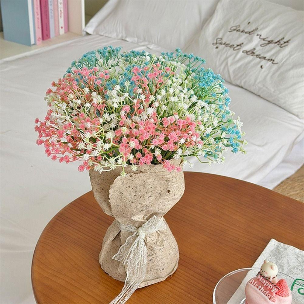 1PC Realistic Artificial Gypsophila Lifelike Plastic Flower Wedding Prop  Event Layout