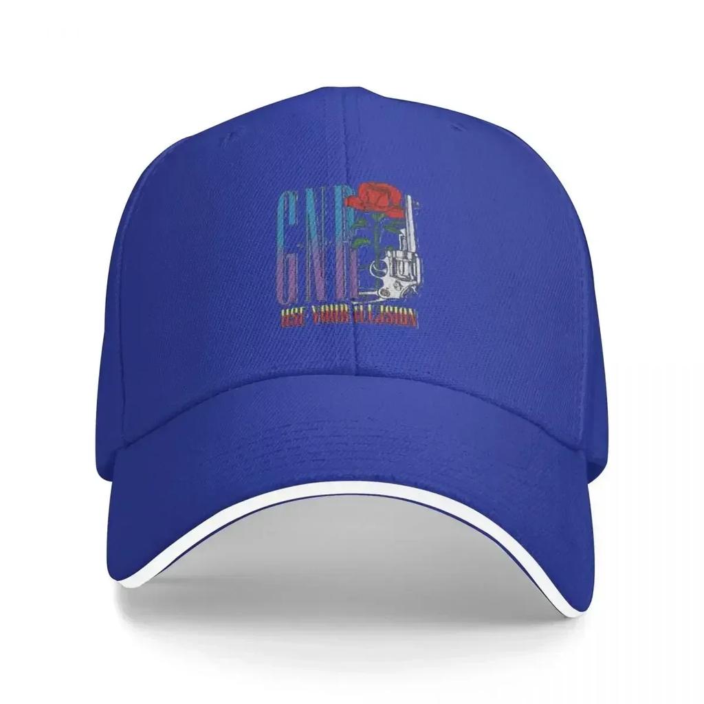 Guns N Roses Heavy Baseball Cap Metal Punk Outdoor Sport High Quality Hip Hop Hats Unisex Unisex Street Style Print Baseball Caps