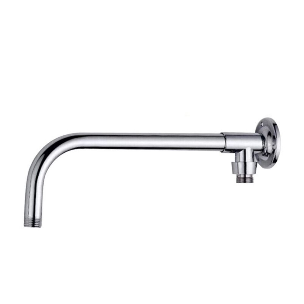 Wall Mounted Fixed Shower Arm G1/2 Shower Head Bars Extend Water inlet Tubes  Bathroom Hardware