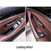 Защитная накладка-стикер на ручку открывания двери салона для BMW 5 серии, модели 520/525/528/530.