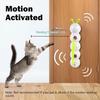 Caterpillar Interactive Cat Toy Motion Activated Kitten Toy Rechargeable Automatic Cat Toy with Tail for Bored Indoor Cats