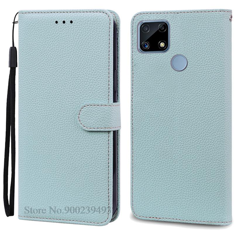 Чехол RealmeC25 C25 s C25 Y, силиконовый кожаный чехол-кошелек для OPPO Realme C25, чехол C25S Fundas для Realme C25Y, чехол Fundas