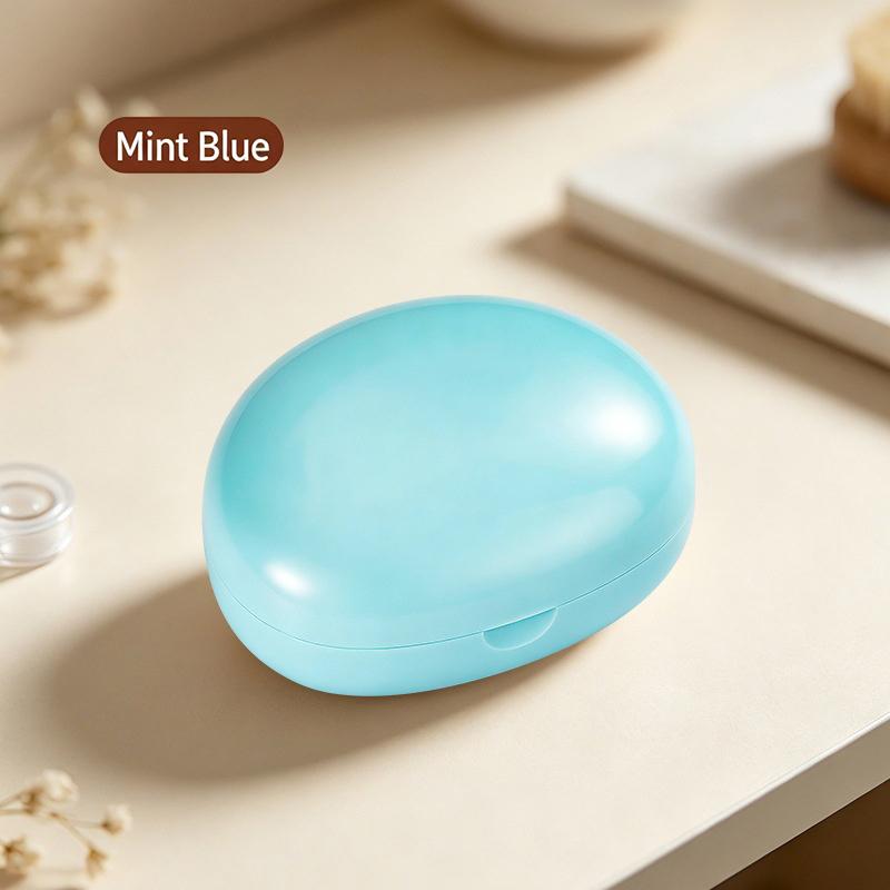 1 Set Portable Contact Lenses Case Contact Lenses Cleaner Ultrasonic With Removable Box Remove Tear Protein Cleaning Machine